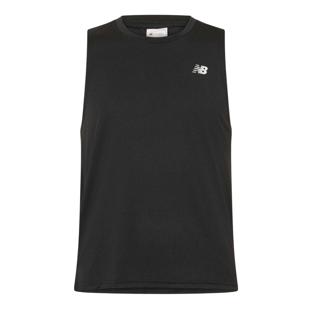Black - Front - New Balance Mens Accelerate Running Tank Top