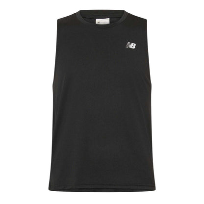 Black - Front - New Balance Mens Accelerate Running Tank Top