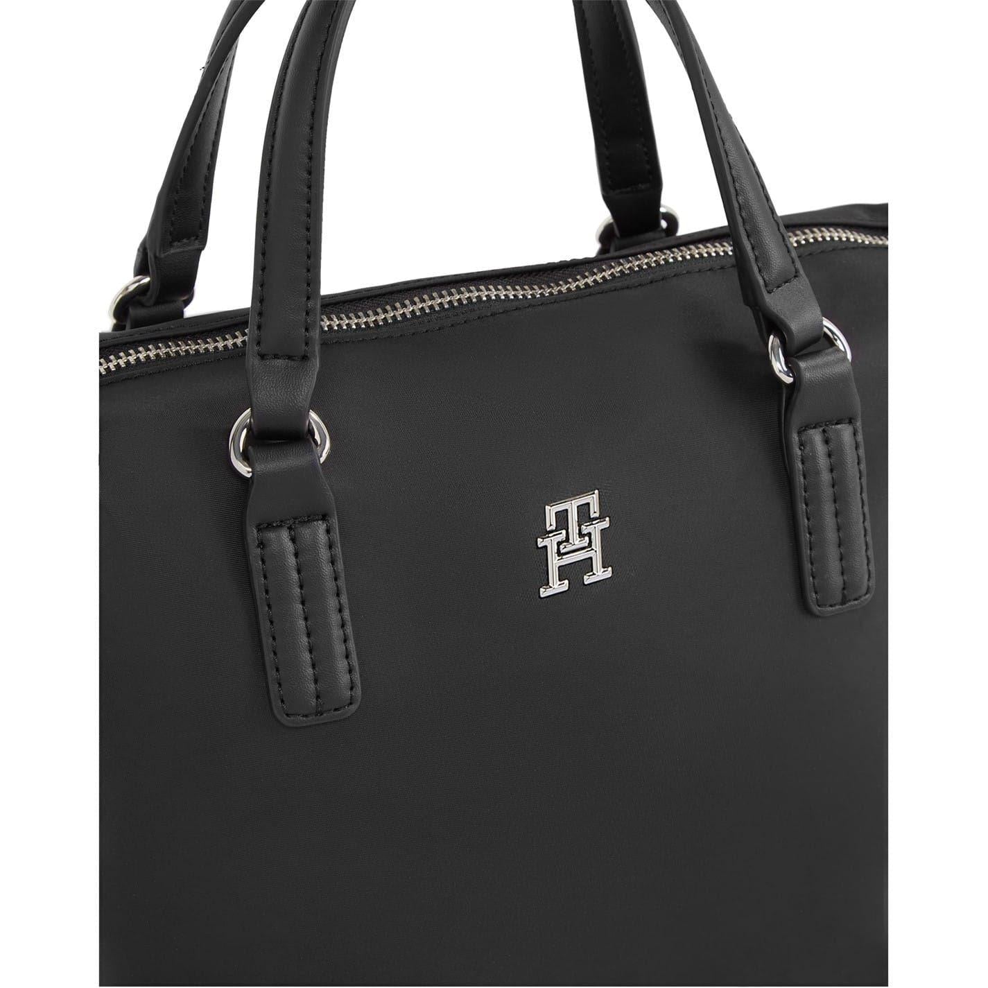 Black - Lifestyle - Tommy Hilfiger Poppy Small Tote Bag