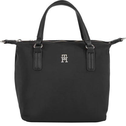 Black - Front - Tommy Hilfiger Poppy Small Tote Bag