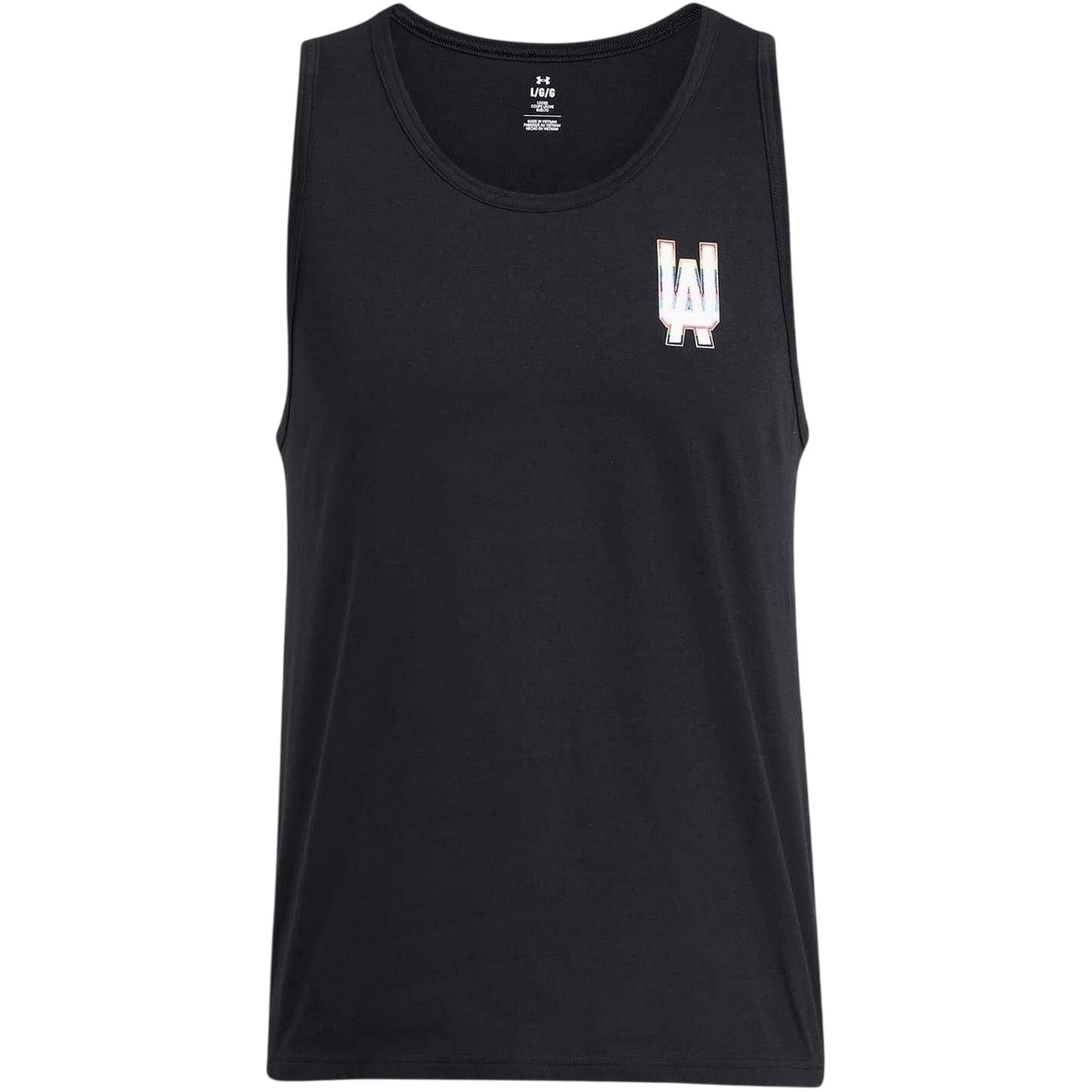Black - Front - Under Armour Mens Love All Athletes Pride Tank Top