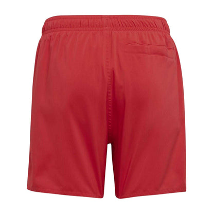 Red - Back - Adidas Childrens-Kids Lightweight Swim Shorts