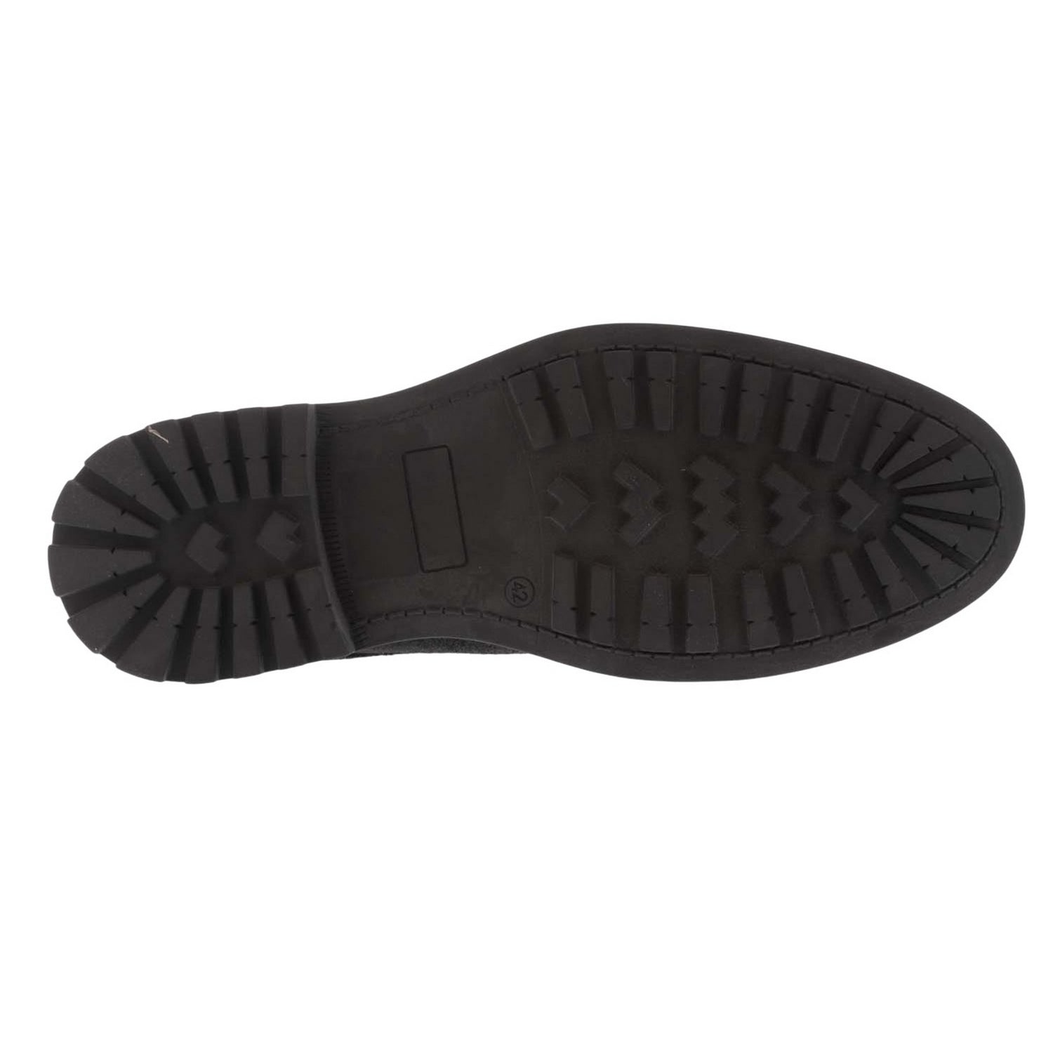 Black - Pack Shot - Dune London Womens-Ladies Card Suede Flat Ankle Boots