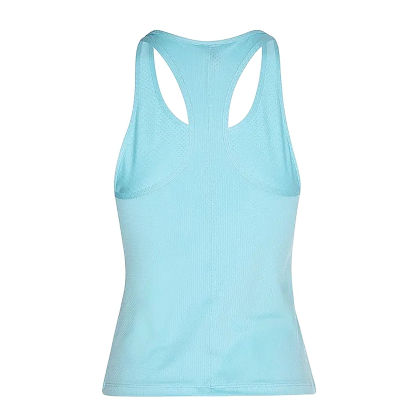 Blue Haze-White - Back - Under Armour Womens-Ladies Tech Sleeveless Tank Top