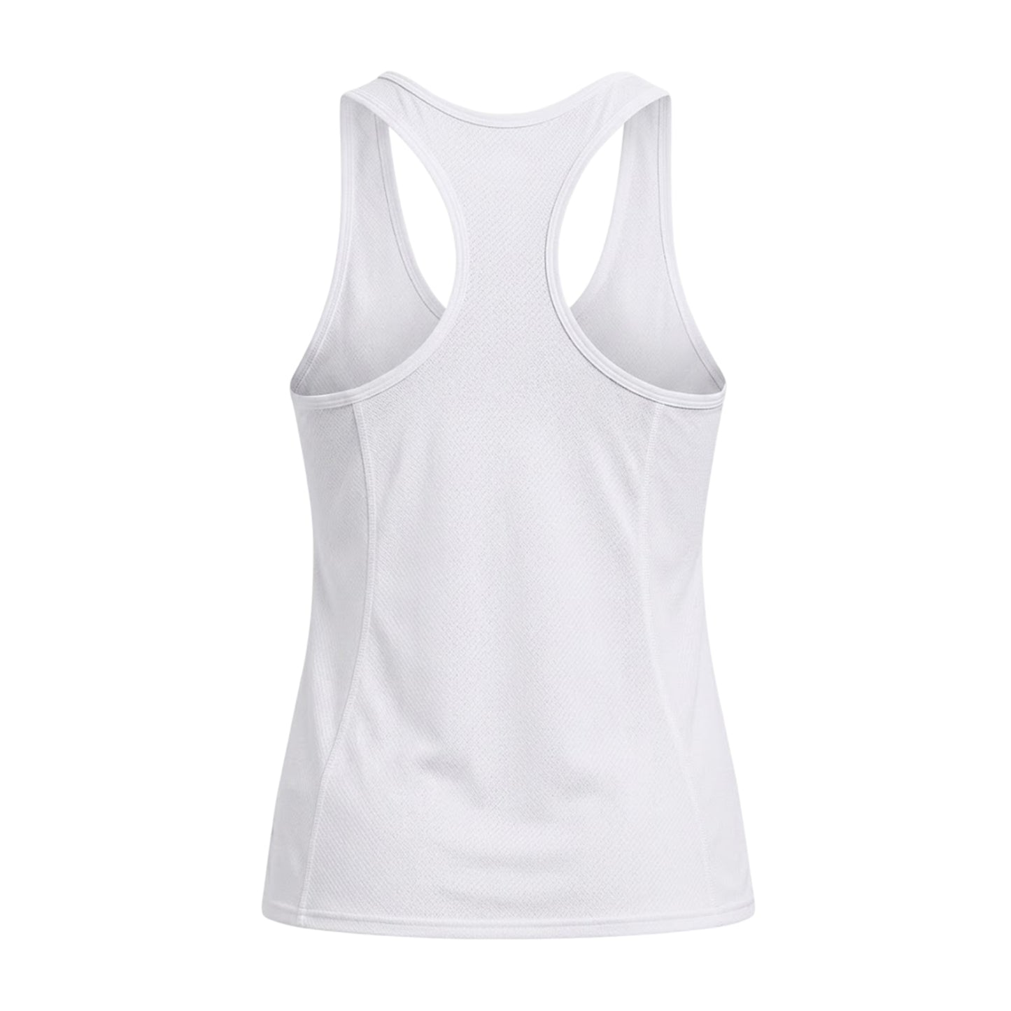 White-Black - Back - Under Armour Womens-Ladies Tech Sleeveless Tank Top