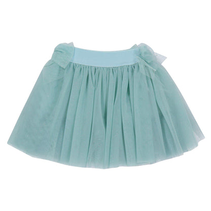 Pistachio Green - Back - Lapin House Girls Bow Tutu Skirt