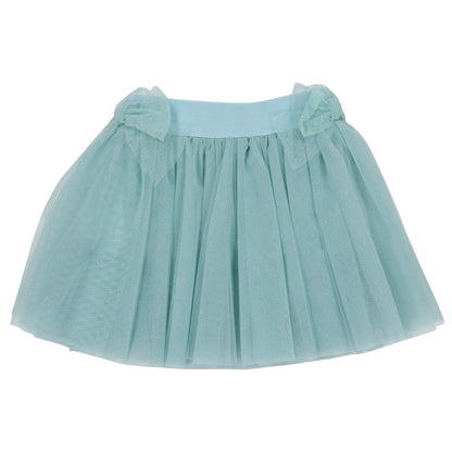 Pistachio Green - Front - Lapin House Girls Bow Tutu Skirt