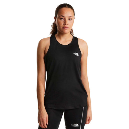 Black - Side - The North Face Womens-Ladies Tank Top