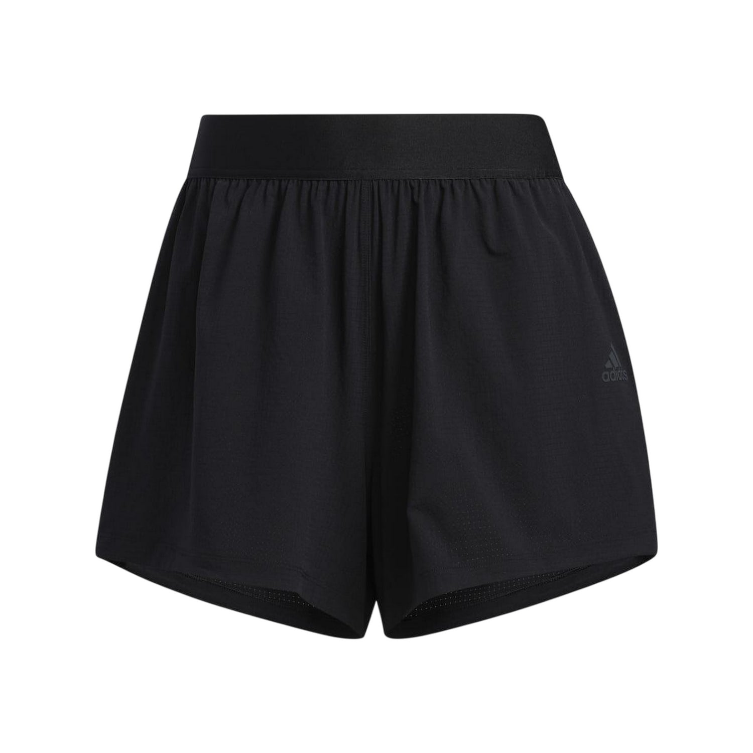 Black - Front - Adidas Womens-Ladies Heat.Rdy Technology Lightweight Training Shorts