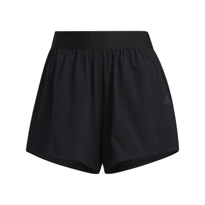 Black - Front - Adidas Womens-Ladies Heat.Rdy Technology Lightweight Training Shorts