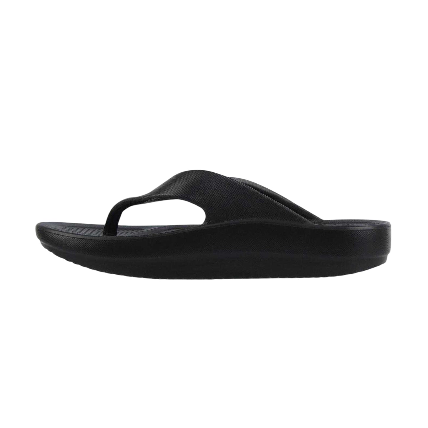 Black - Back - Hot Tuna Womens-Ladies EVA Flip Flops
