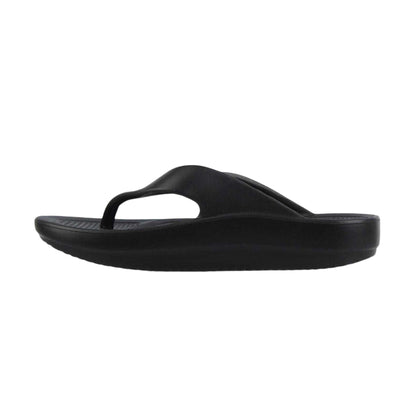 Black - Back - Hot Tuna Womens-Ladies EVA Flip Flops