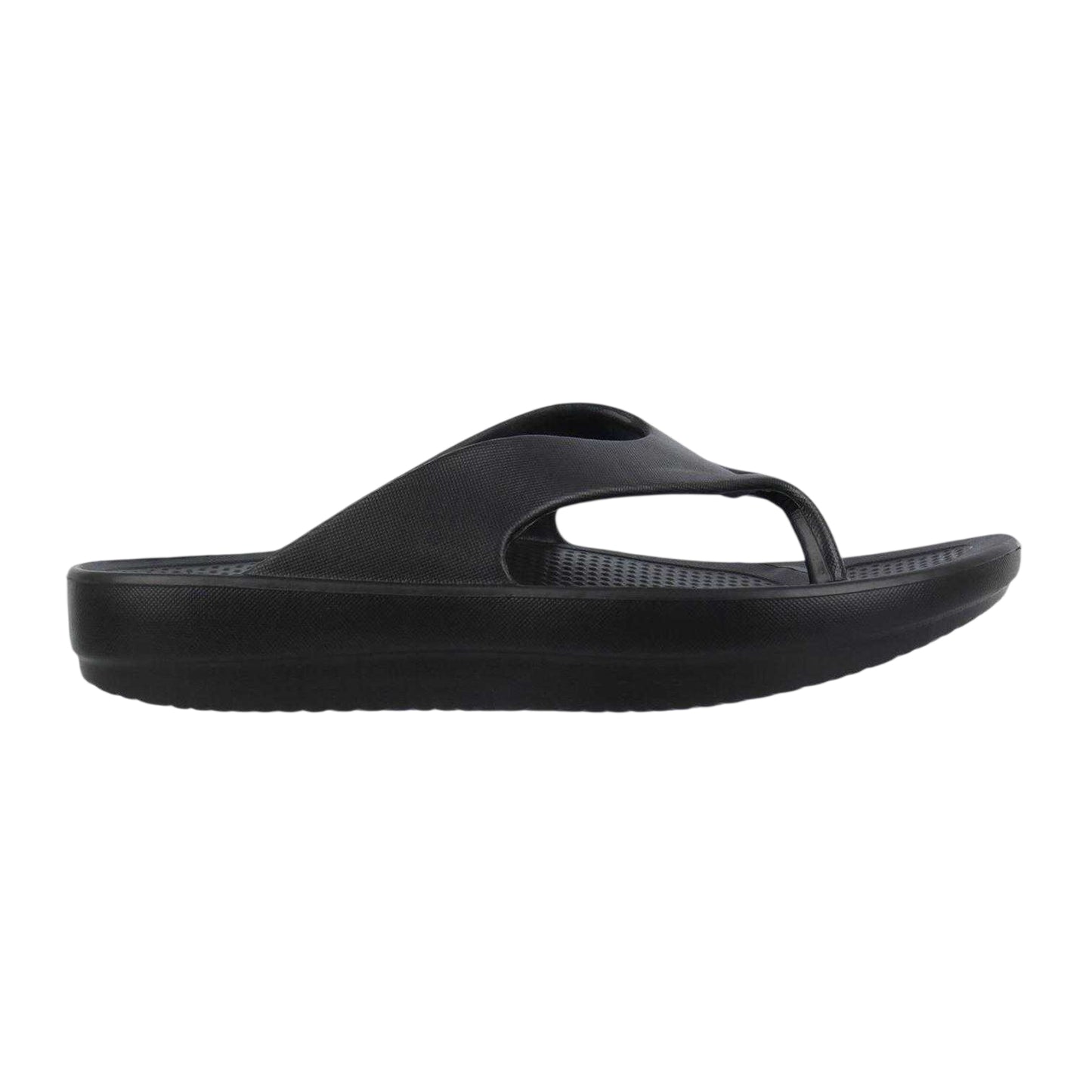 Black - Front - Hot Tuna Womens-Ladies EVA Flip Flops