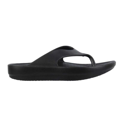 Black - Front - Hot Tuna Womens-Ladies EVA Flip Flops