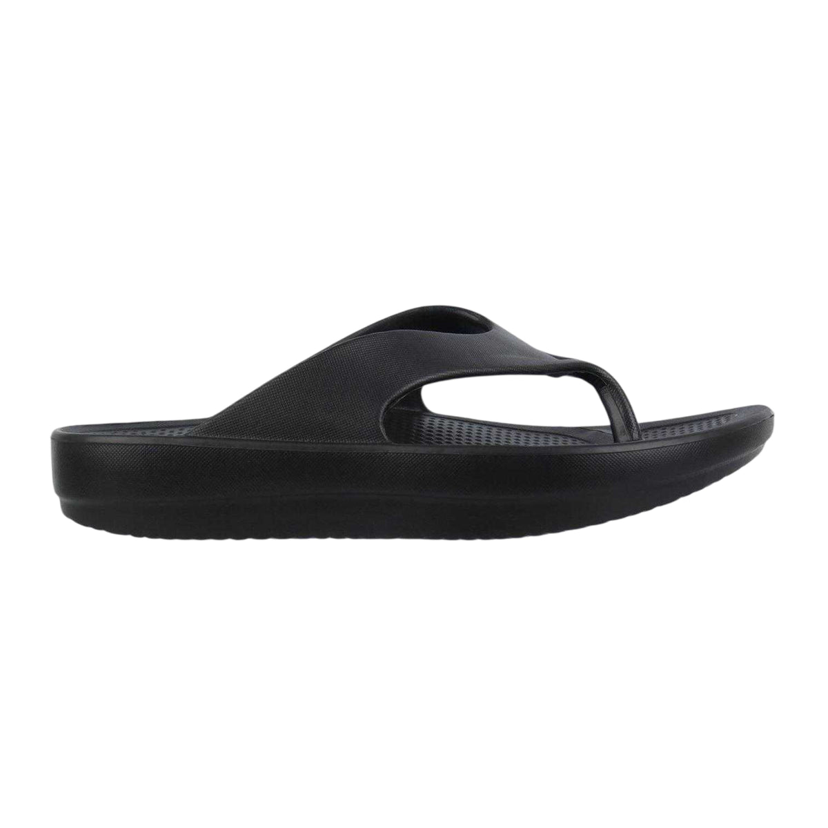 Black - Front - Hot Tuna Womens-Ladies EVA Flip Flops