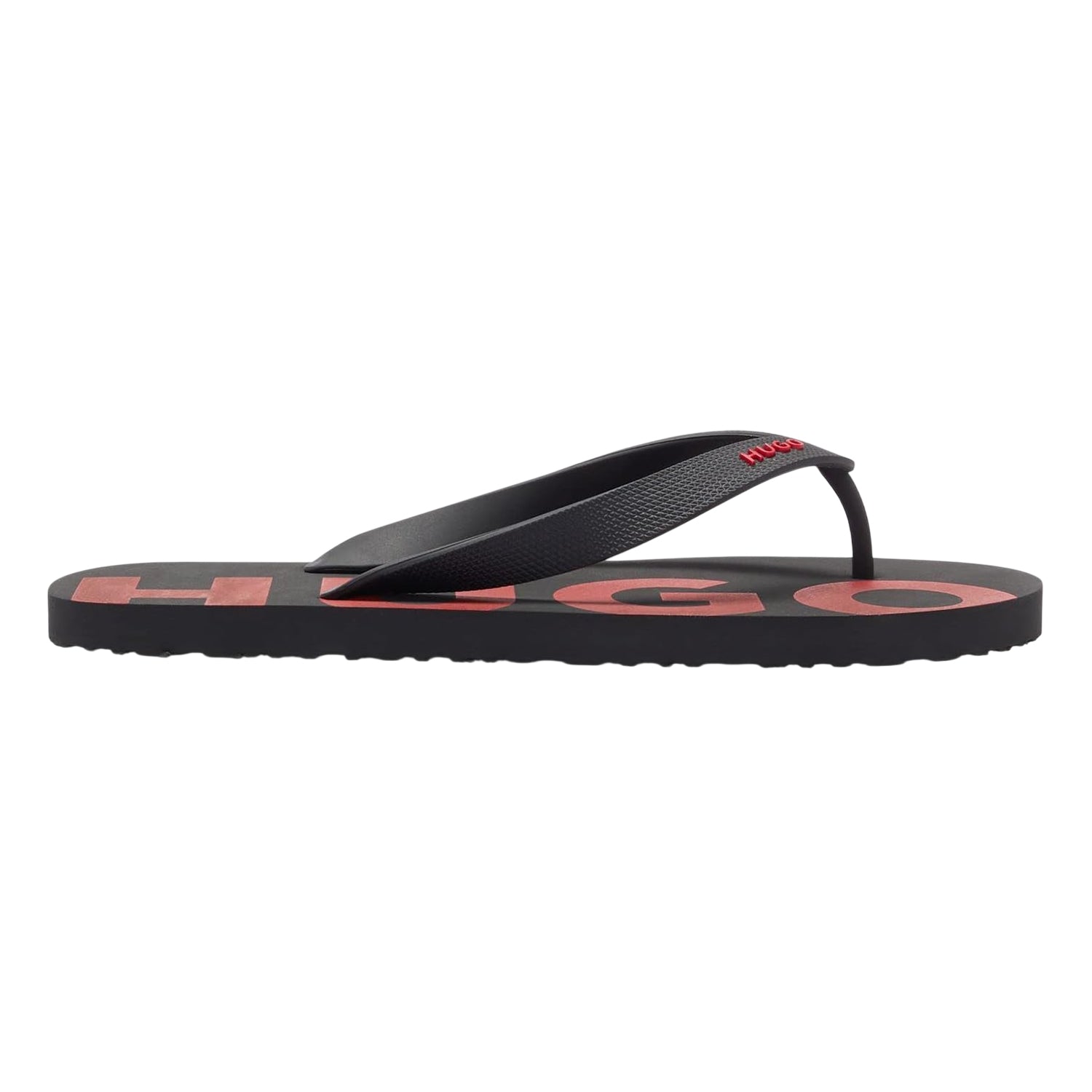 Black - Front - Hugo Mens Arvel Flip Flops