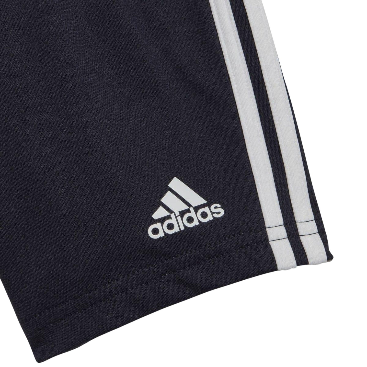 Red-Black - Lifestyle - Adidas Baby Stripe Top & Bottom Set