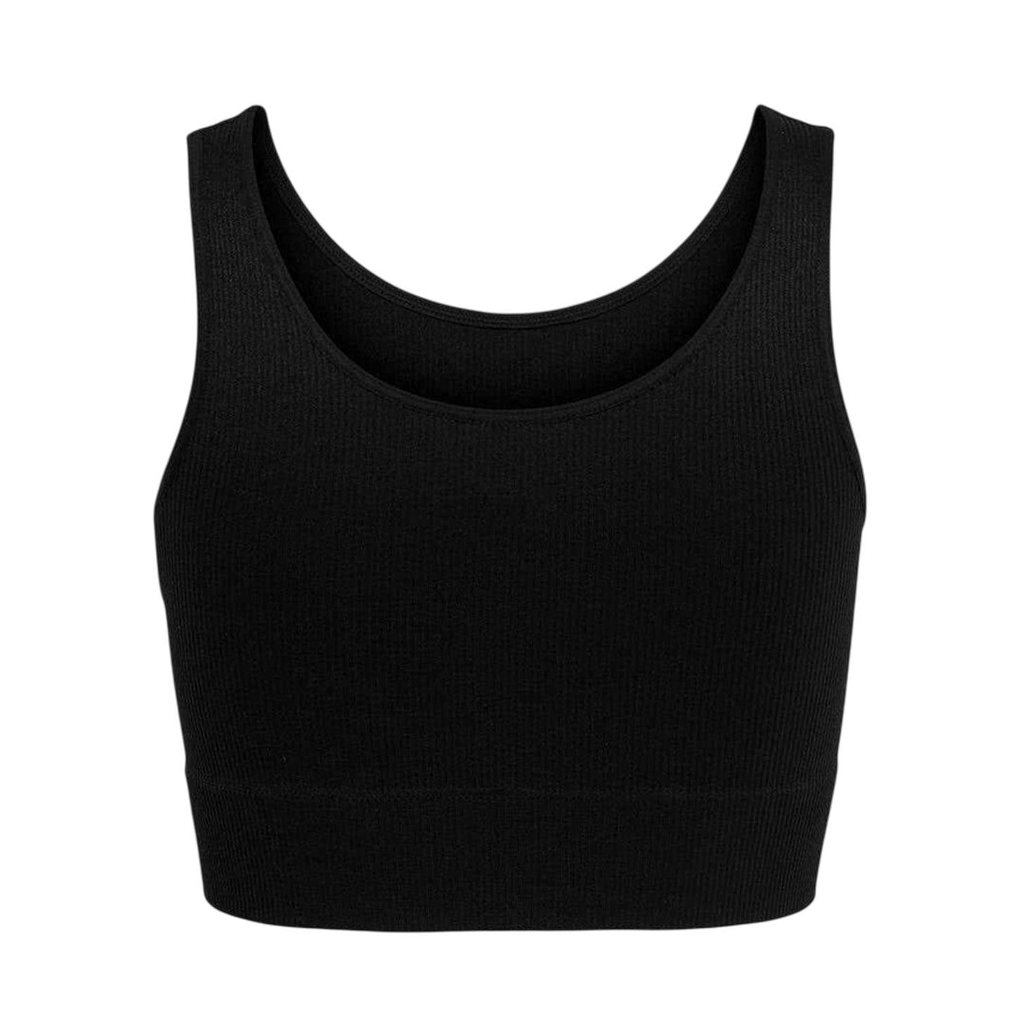 Black - Back - Only Play Womens-Ladies Onpjaia Life Slim Crop Top