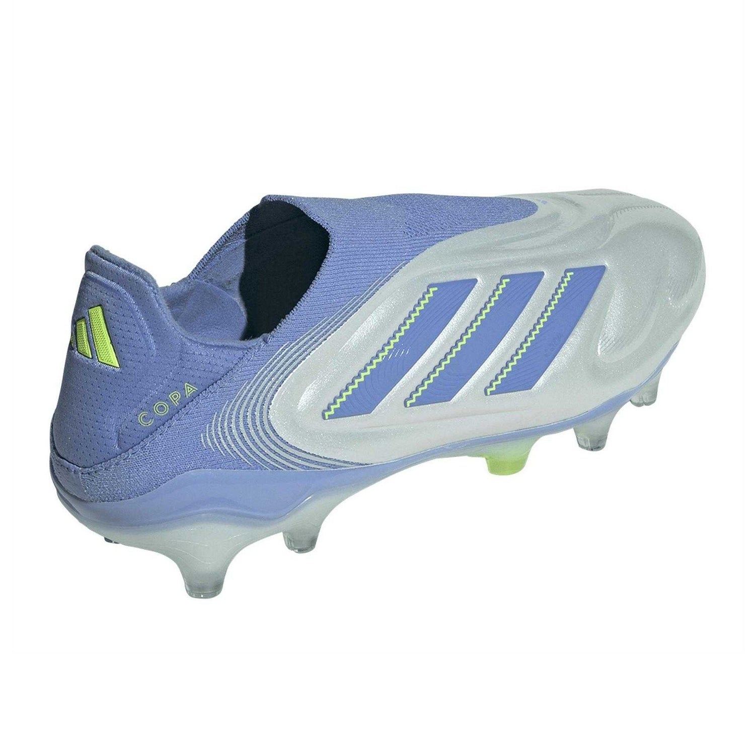 Blue-Lemon - Back - Adidas Mens Copa Pure III Elite Leather Firm Ground Football Boots