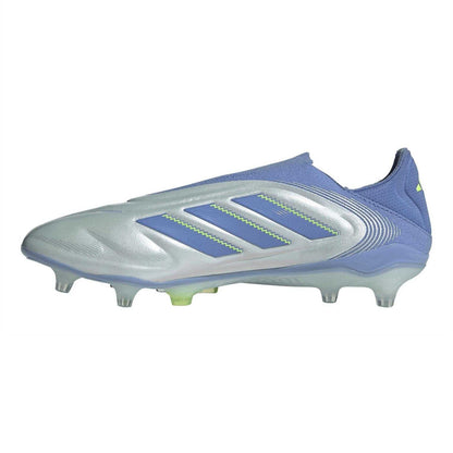 Blue-Lemon - Side - Adidas Mens Copa Pure III Elite Leather Firm Ground Football Boots