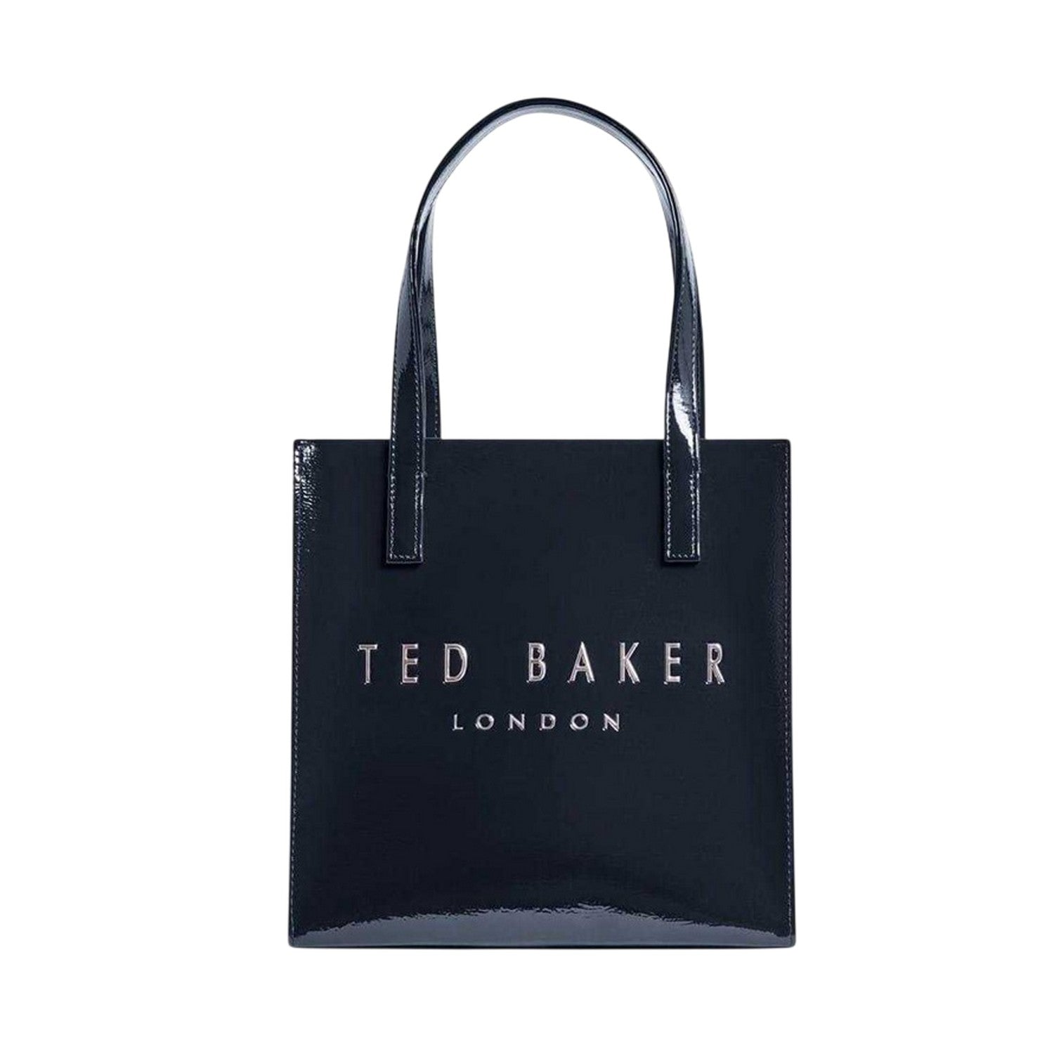 Navy - Front - Ted Baker Womens-Ladies Crink Icon Tote Bag