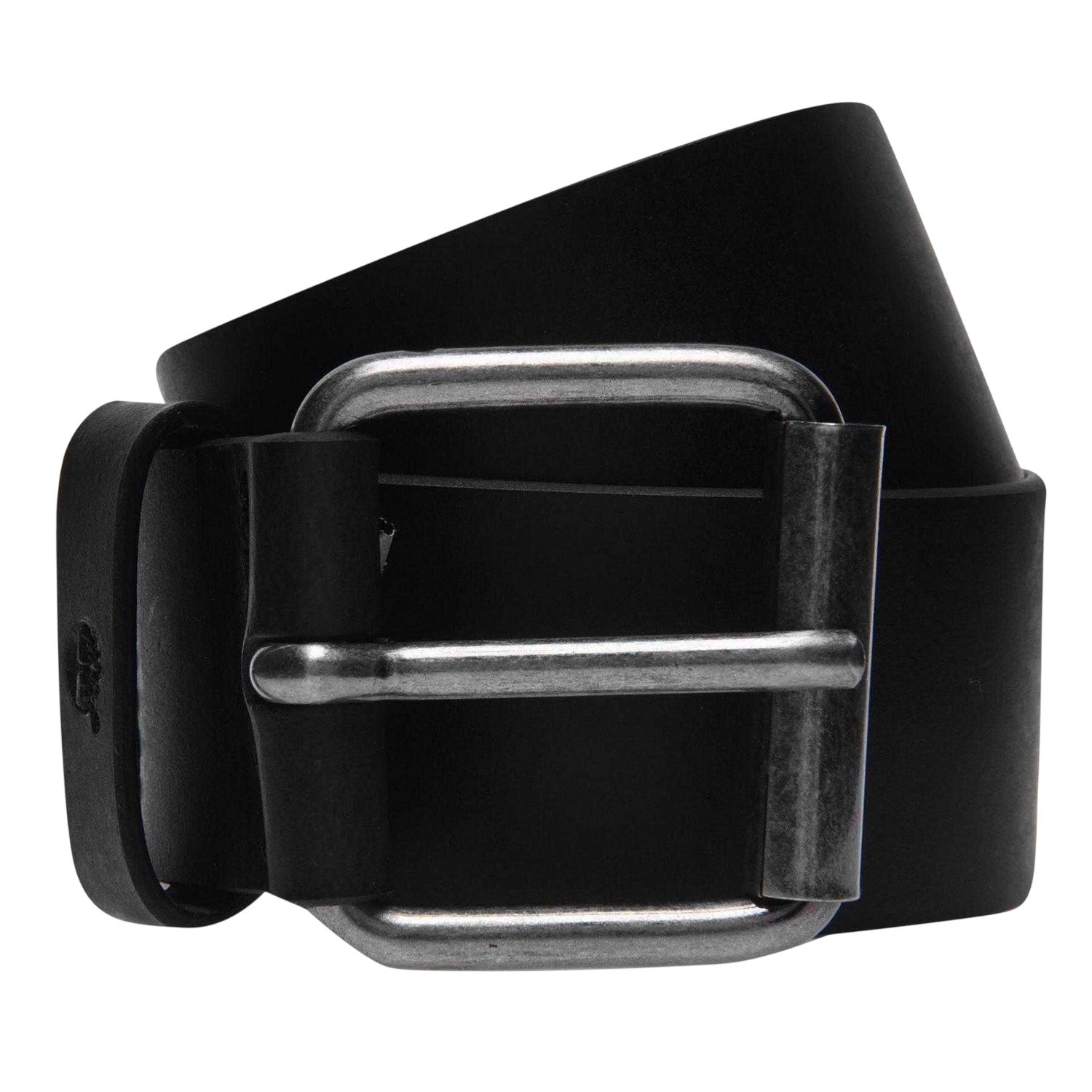 Black - Front - Timberland Mens Leather Belt