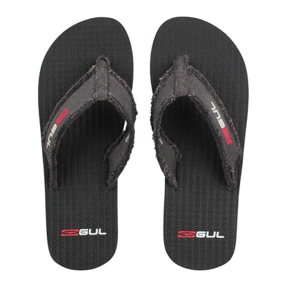 Charcoal - Pack Shot - Gul Mens Krait Flip Flops