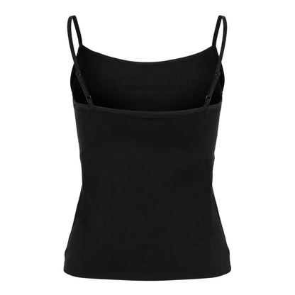 Black - Back - G-Star Womens-Ladies Cotton Fitted Spaghetti Strap Camisole