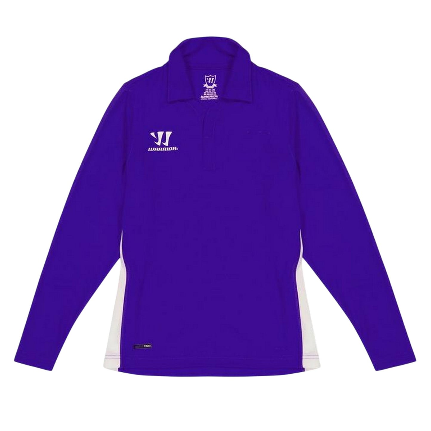 Blue - Front - Warrior Childrens-Kids Anfield Long-Sleeved Polo Shirt