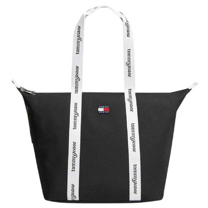 Black - Front - Tommy Jeans Womens-Ladies Everyday Tote Bag