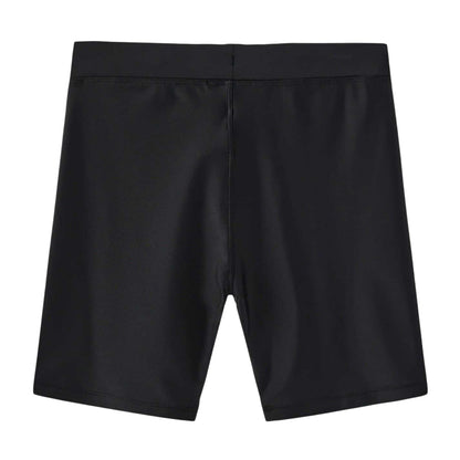 Black - Back - Slazenger Childrens-Kids Elasticated Swim Shorts