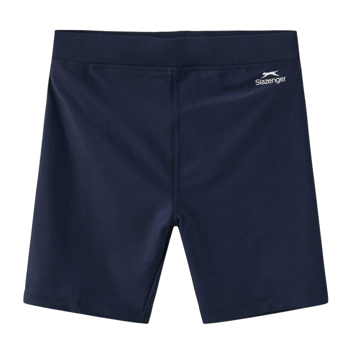 Navy - Front - Slazenger Childrens-Kids Elasticated Swim Shorts
