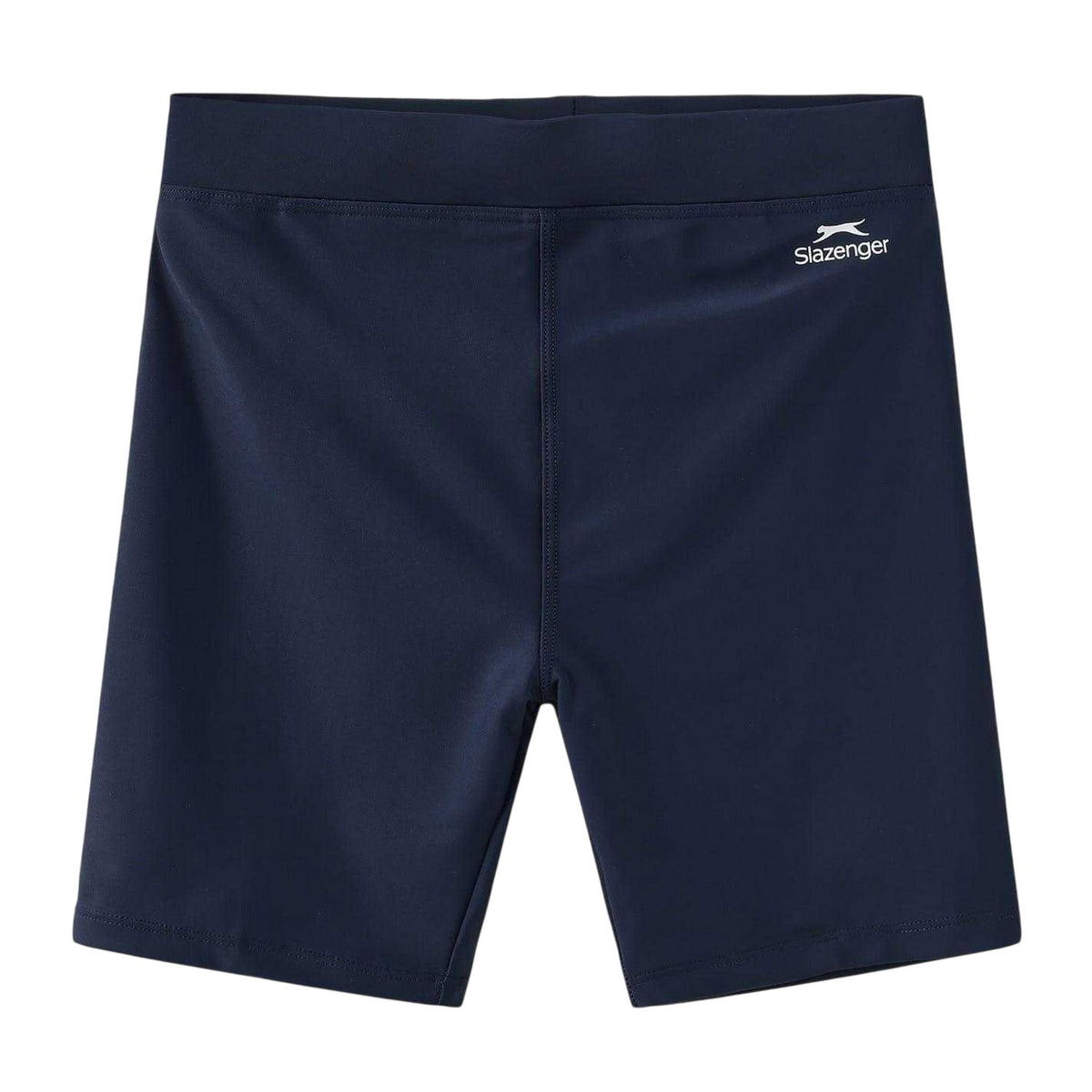 Navy - Front - Slazenger Childrens-Kids Elasticated Swim Shorts