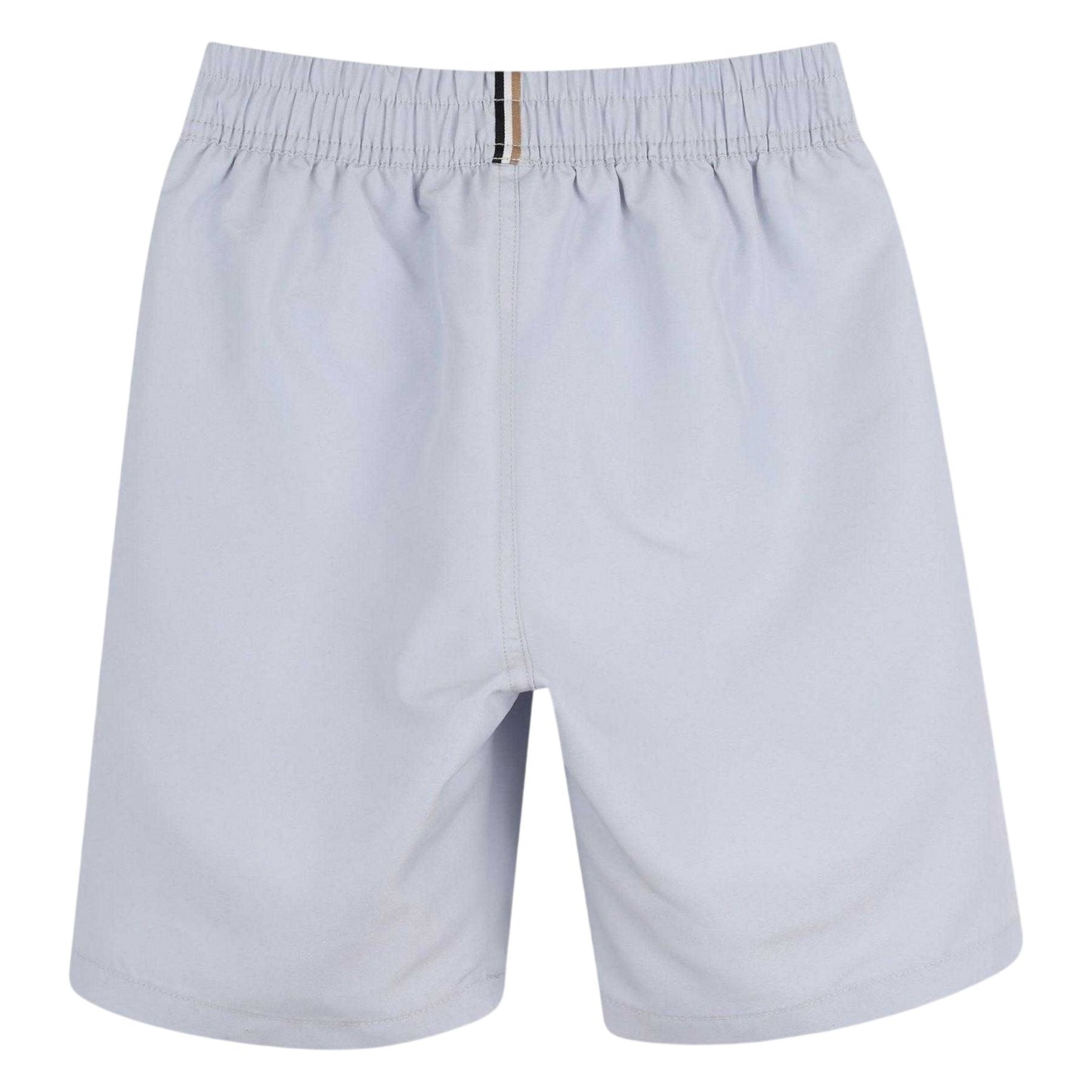 Pale Blue - Back - Boss Childrens-Kids Logo Swim Shorts