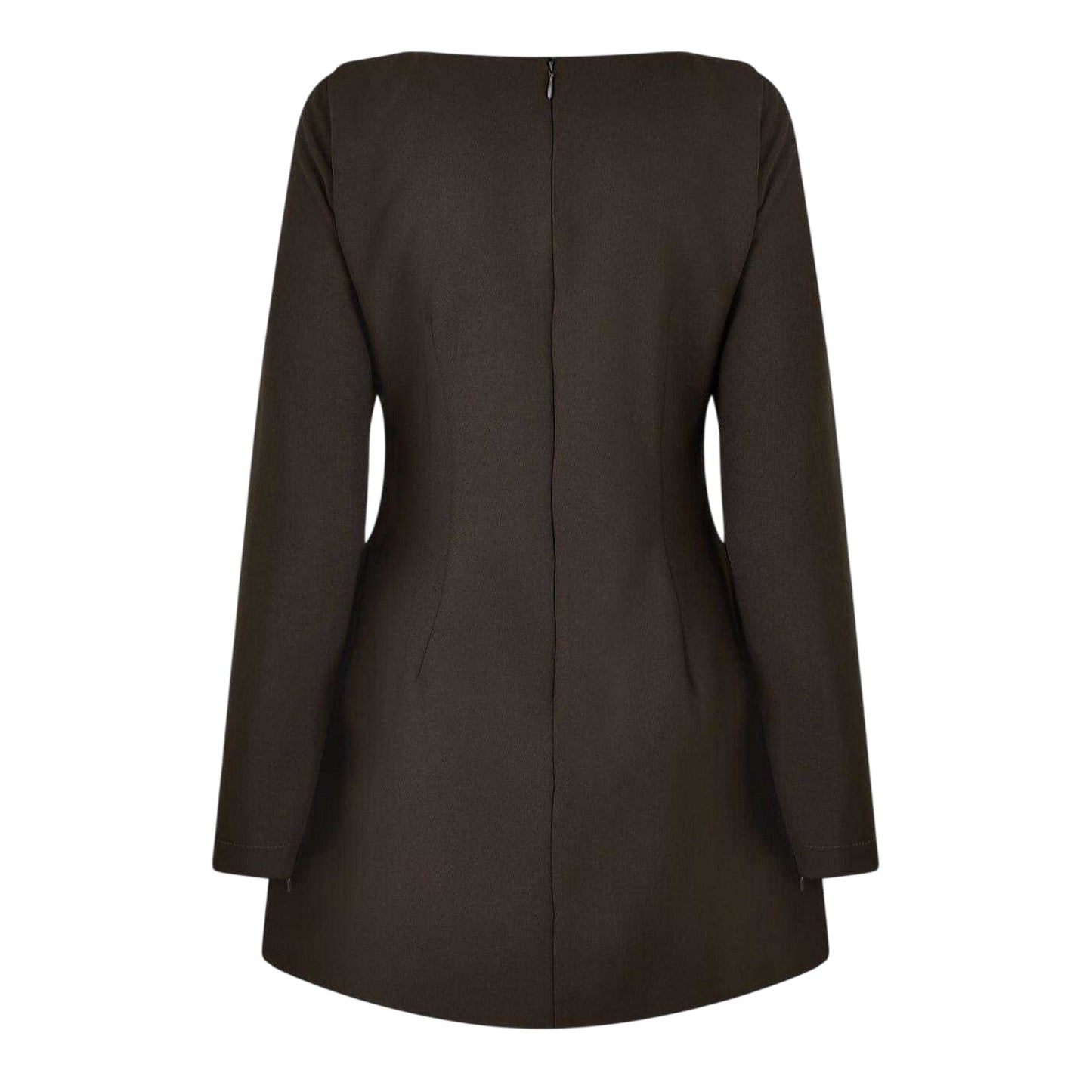 Cocoa - Back - Jack Wills Womens-Ladies Boat Neck Mini Dress