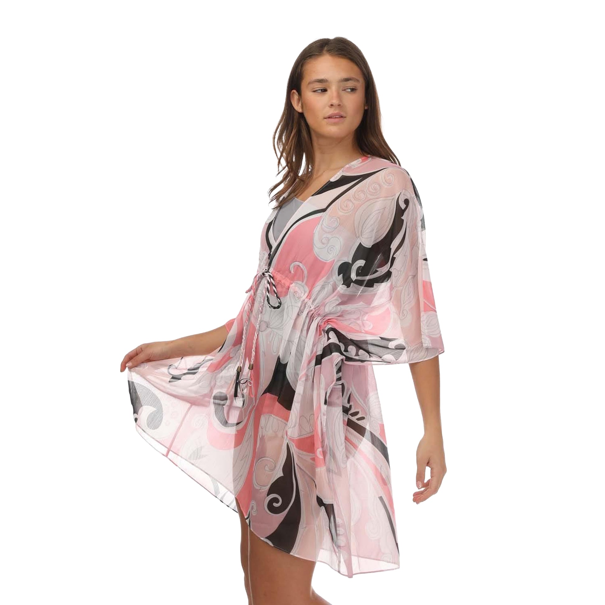 Pink - Lifestyle - Ted Baker Womens-Ladies Reanha V Neck Coverup