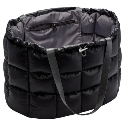 Black - Side - Nike 2.0 Puffer Padded Tote Bag