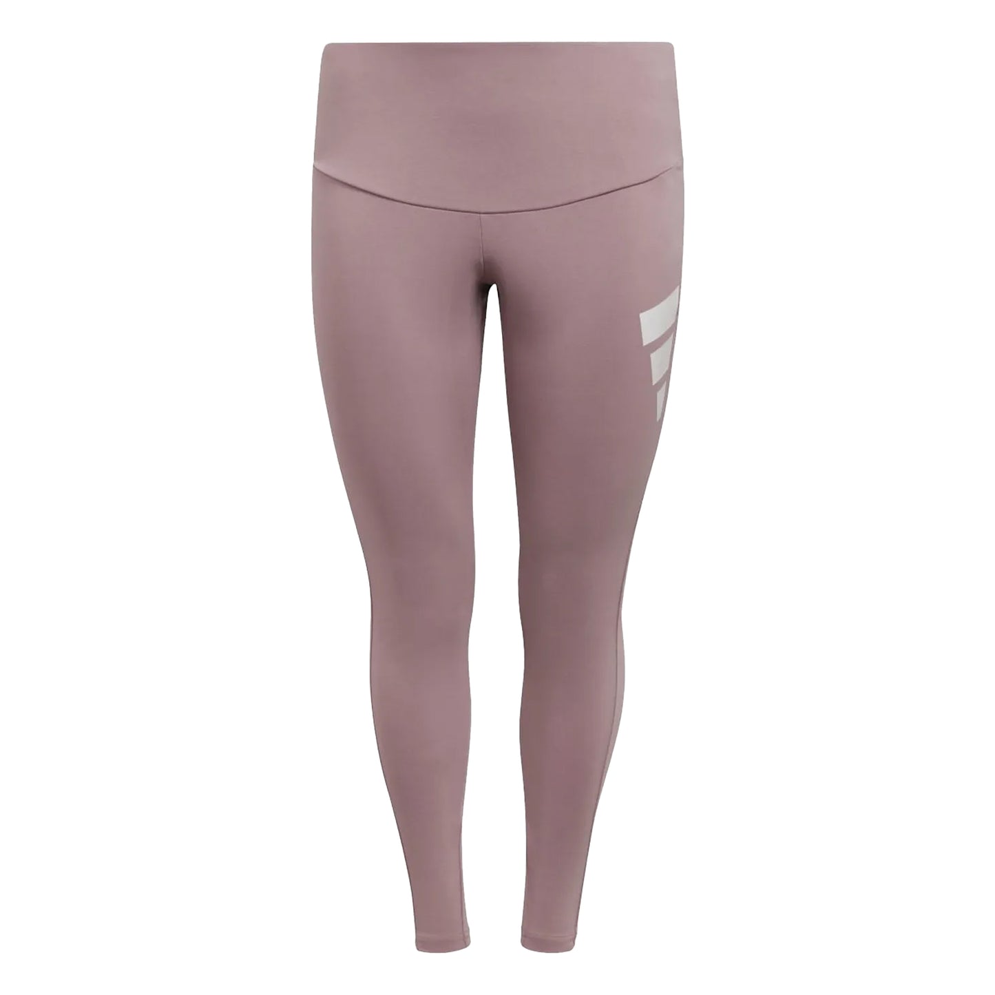 Mauve - Front - Adidas Womens-Ladies Future Icons Leggings