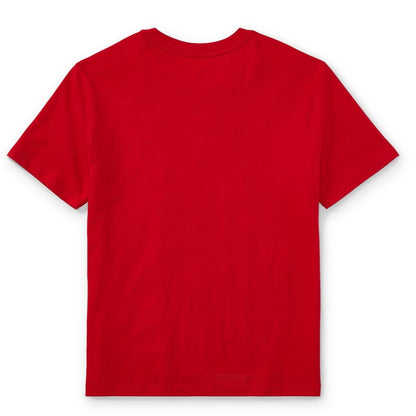 Red - Back - Ralph Lauren Childrens-Kids Polo Embroidered Logo T-Shirt
