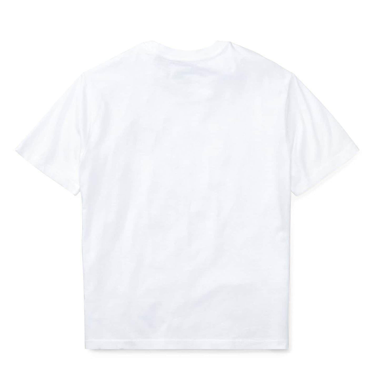 White - Back - Ralph Lauren Childrens-Kids Polo Embroidered Logo T-Shirt