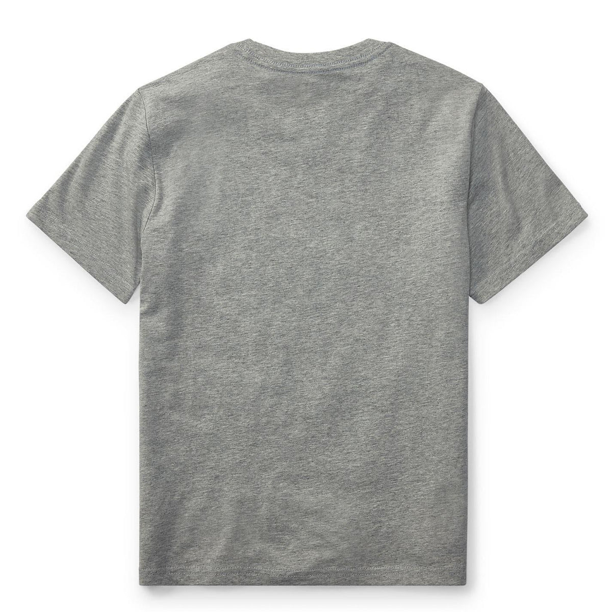 Heather Grey - Back - Ralph Lauren Childrens-Kids Polo Embroidered Logo T-Shirt