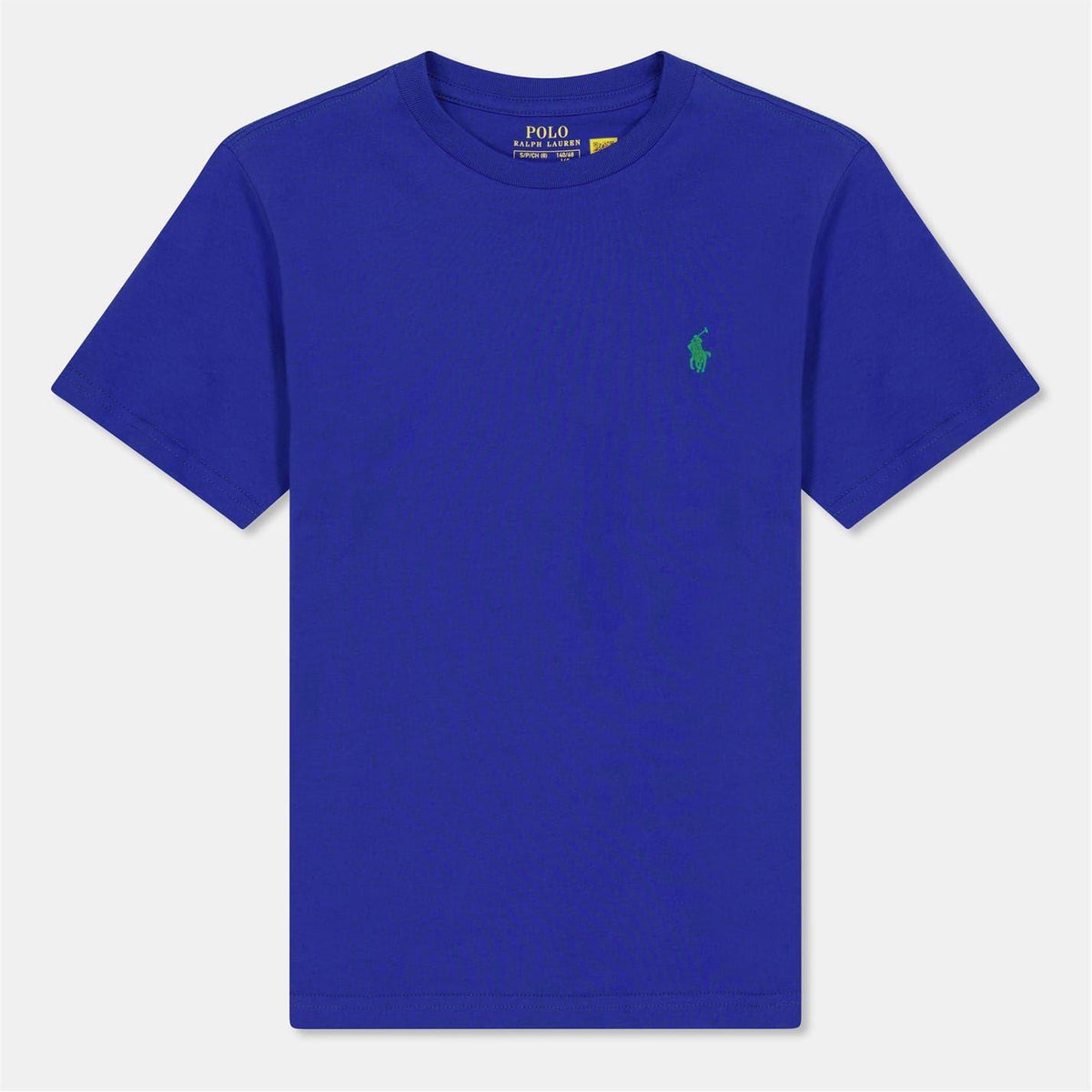 Sapphire - Back - Ralph Lauren Childrens-Kids Polo Embroidered Logo T-Shirt