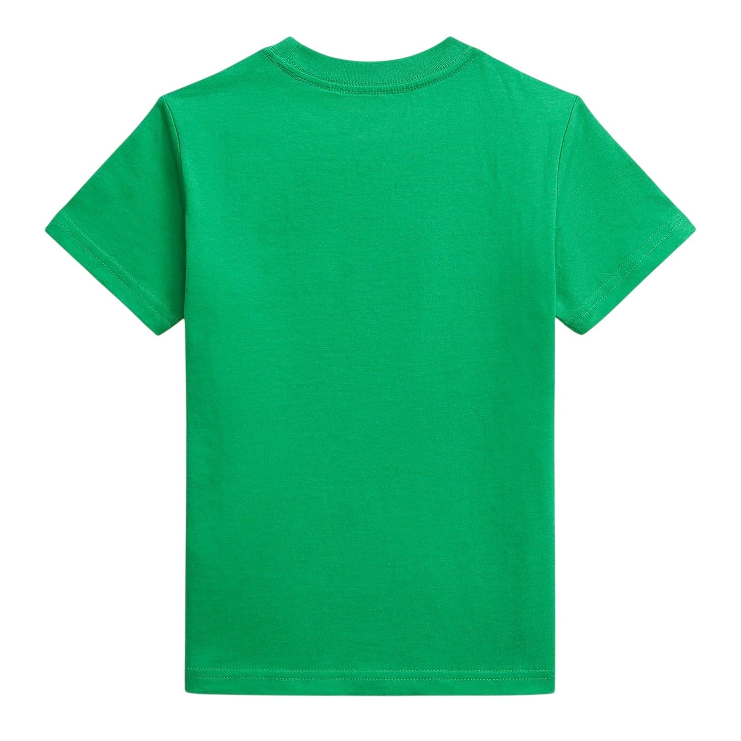 Stem Green - Back - Ralph Lauren Childrens-Kids Polo Embroidered Logo T-Shirt