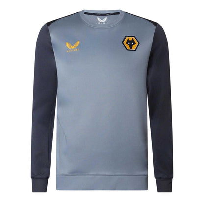 Tradewinds - Front - Castore Mens Wolves Sweatshirt