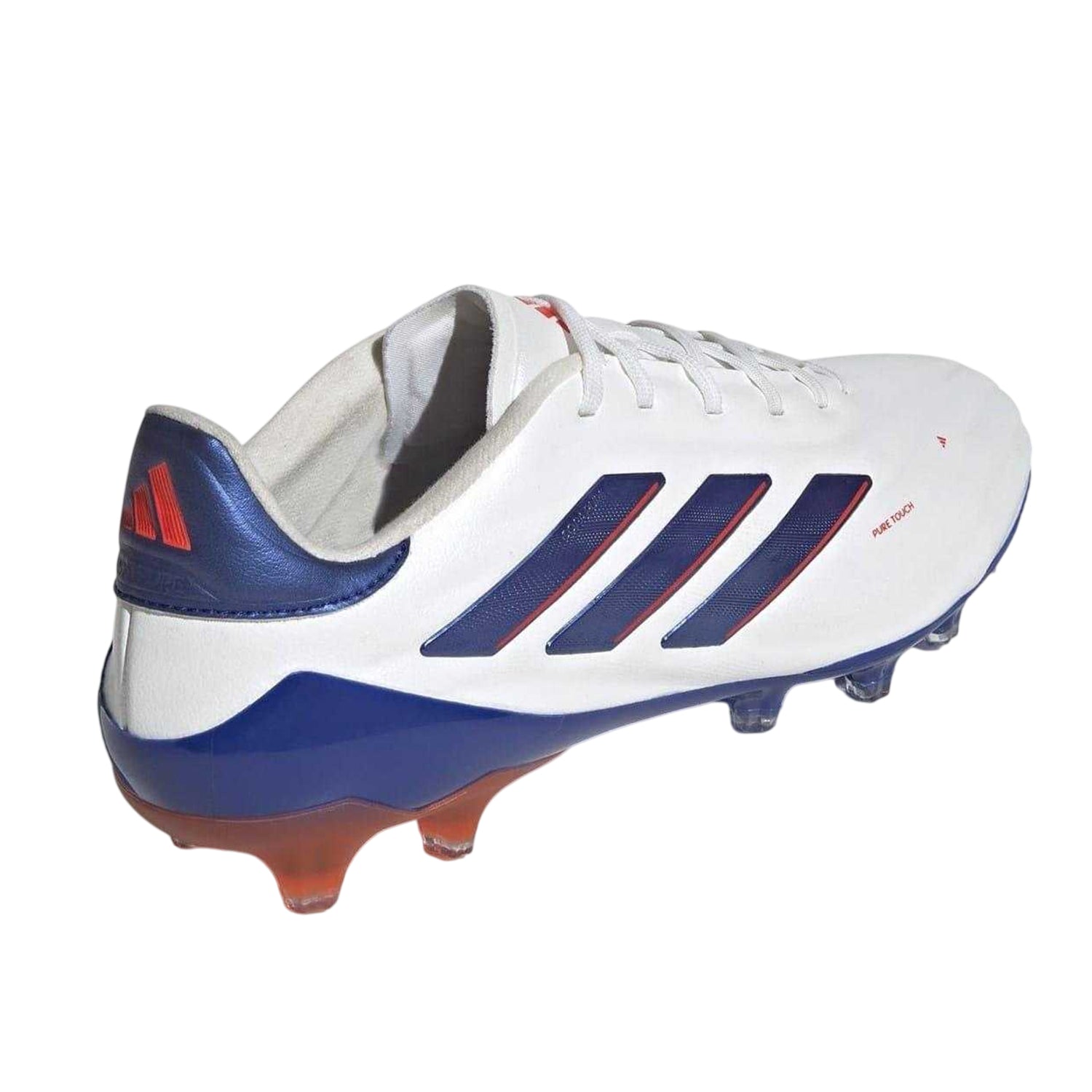 White - Back - Adidas Unisex Adult Copa Pure 2 Elite Leather Artificial Ground Football Boots