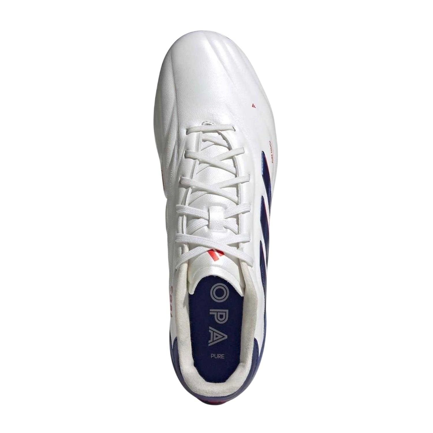 White - Lifestyle - Adidas Unisex Adult Copa Pure 2 Elite Leather Artificial Ground Football Boots