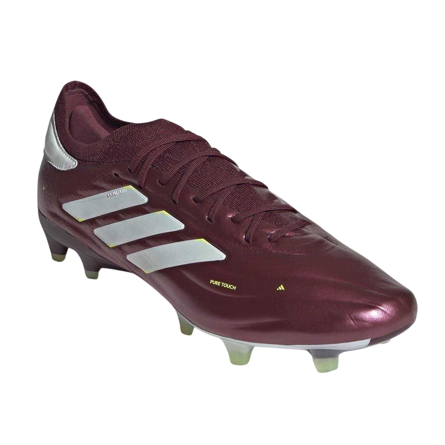 Red - Side - Adidas Mens Copa Pure II+ Firm Firm Ground Football Boots