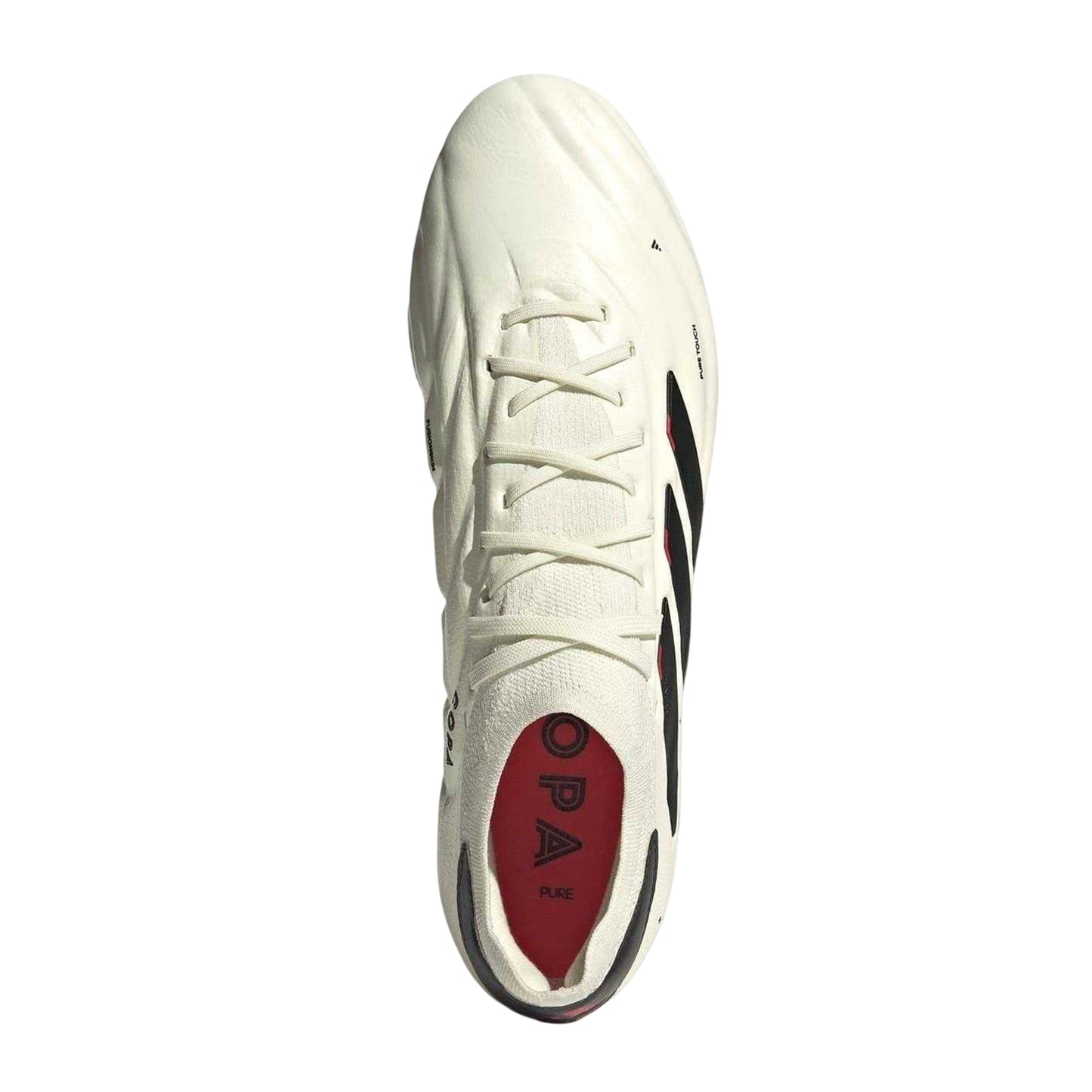 White-Black-Red - Lifestyle - Adidas Mens Copa Pure II+ Firm Firm Ground Football Boots