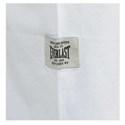 White - Lifestyle - Everlast Mens NYC Graphic Print Crew Neck Sleeveless Tank Top