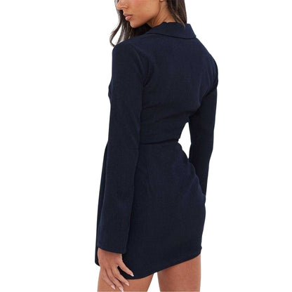 Navy - Lifestyle - I Saw It First Womens-Ladies Blazer Dress